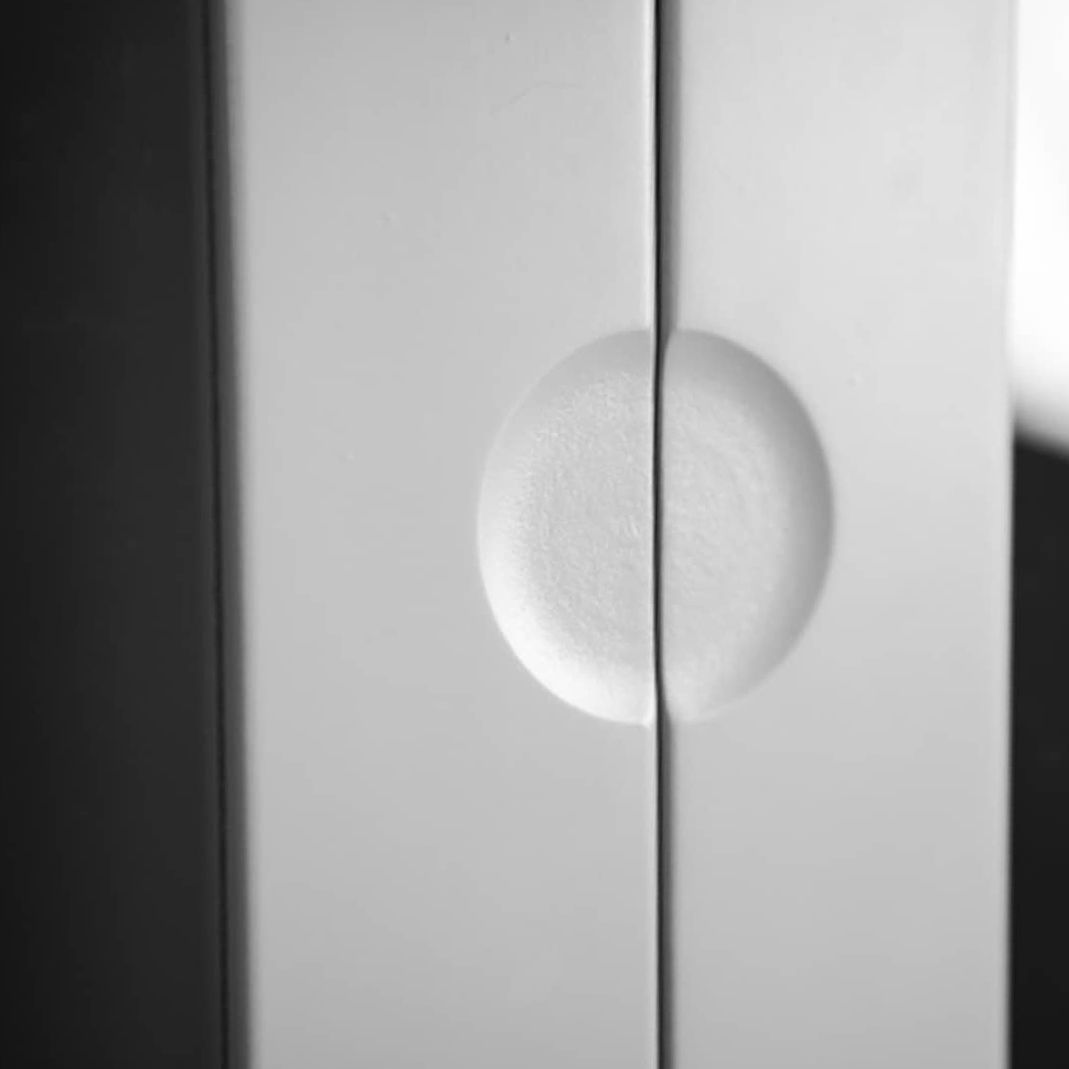 Tenzo Dot Vitrine Weiß/Eiche 79x43x178,5cm